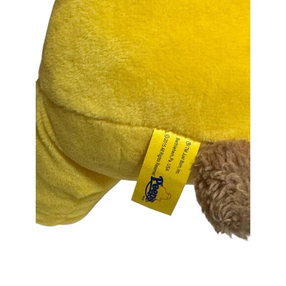 Peeps 11 in Brown Plush Teddy Bear with Blue Hooded Pajama Outfit NWT 2015 - Picture 5 of 9